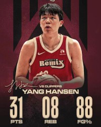 华体会体育登录入口-31分8篮板，杨瀚森NBA生涯新高，他真的可以